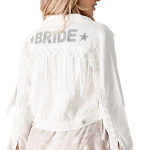 Bride denim jacket